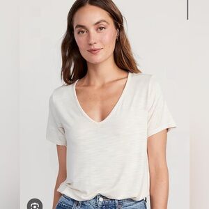 Old Navy Short Sleeve V-Neck Shirt Large